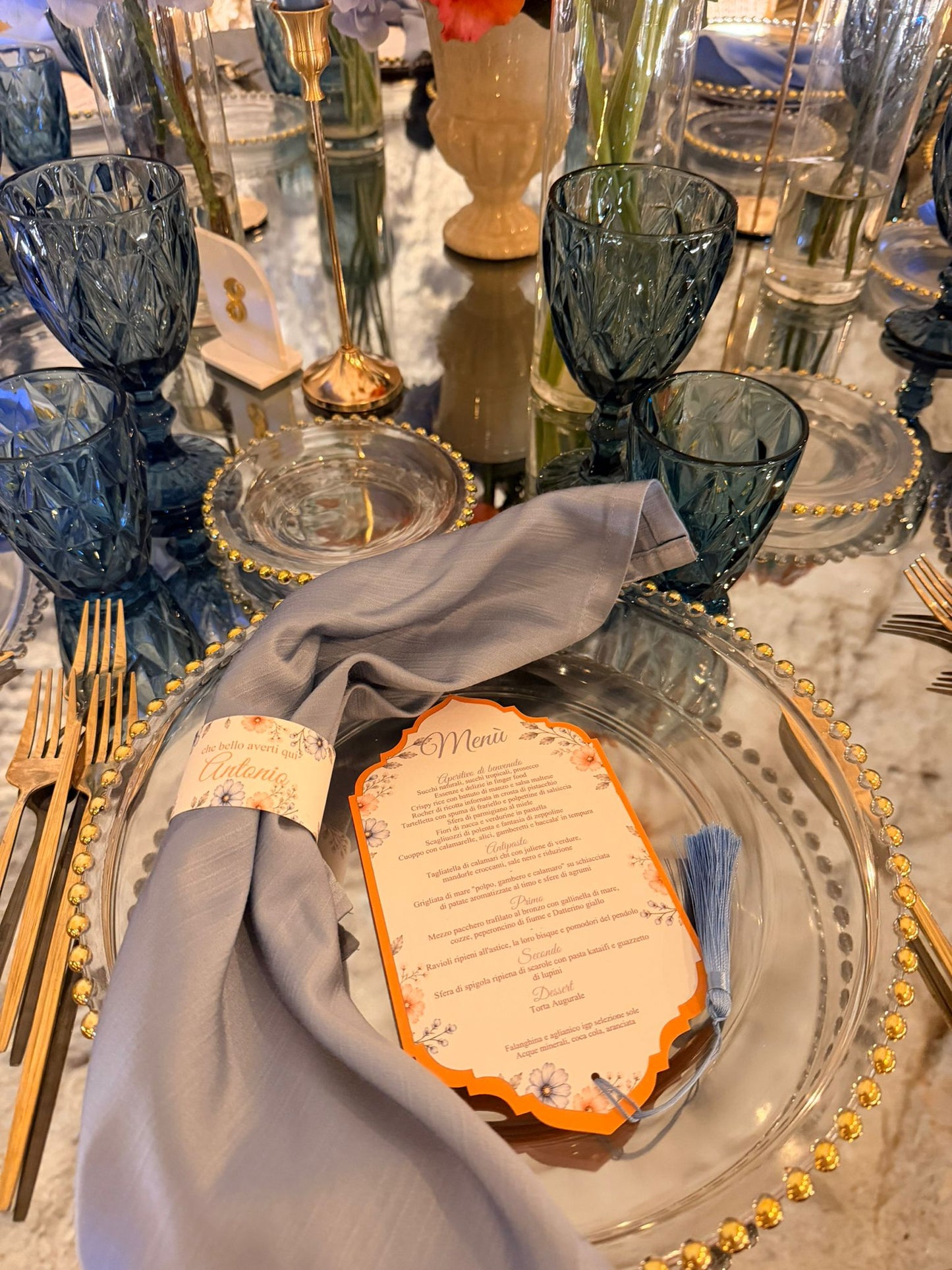 Menu per la festa